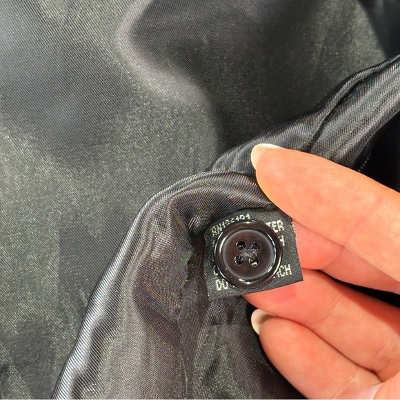 Pannocito Western Embroidered Vest Velvet Crest Rhinestone Black Size M - Picture 6 of 12